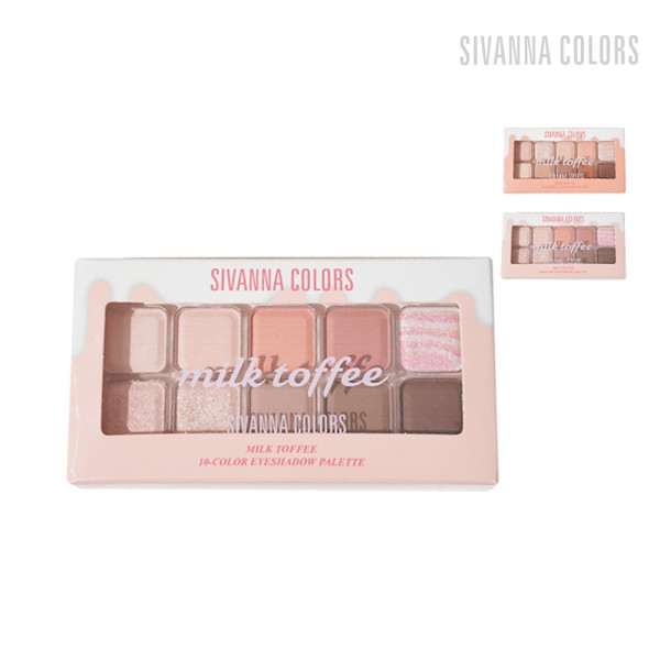 Sivanna Milk Toffee 10 Colors Eyeshadow Palette - HF632