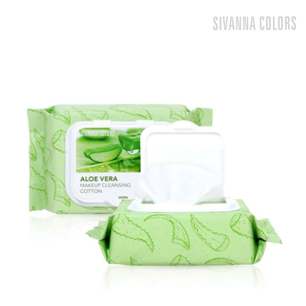 Sivanna Aloe Vera Makeup Cleansing Cotton - HF964