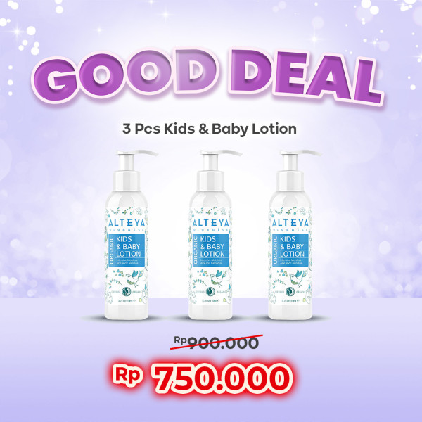 GOOD DEAL 3 Pcs Baby Lotion