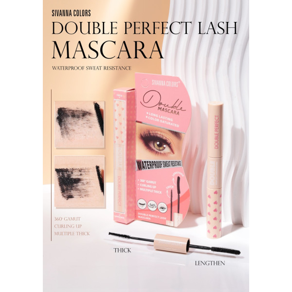 Sivanna Double Perfect Lash Mascara - HF937