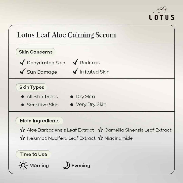 Pure Lotus Calming Serum 70ml